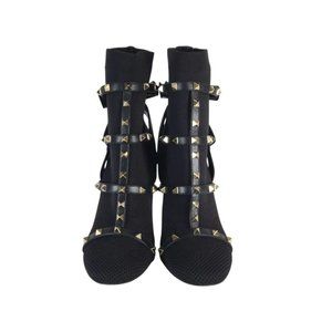 Valentino Rockstud Tronchetto Boots